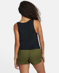 1 Minted Tank Top Black W9021RMI RVCA