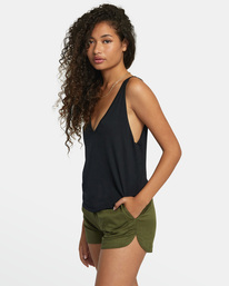 4 Minted Tank Top Black W9021RMI RVCA