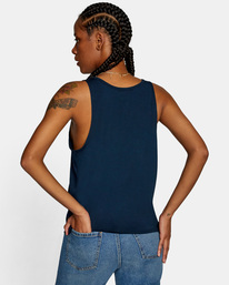 1 Minted Tank Top Blue W9021RMI RVCA