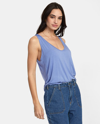 5 Minted Tank Top Purple W9021RMI RVCA