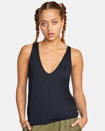 1 Minted Tank Top White W9021RMI RVCA