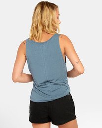 1 Minted Tank Top Orange W9021RMI RVCA