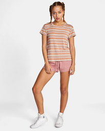 3 Recess 3 Crewneck Tee Grey W9082RR3 RVCA