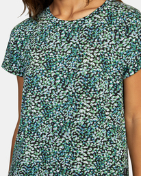 2 Recess 3 Crewneck Tee Green W9082RR3 RVCA
