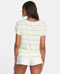 1 Recess 3 Crewneck Tee Yellow W9082RR3 RVCA