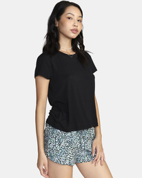 5 Recess 3 Crewneck Tee Black W9082RR3 RVCA