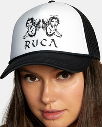 2 Unphased Trucker Hat Grey WAHWWRUN RVCA