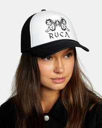 4 Unphased Trucker Hat Grey WAHWWRUN RVCA