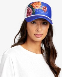0 Unphased Trucker Hat Blue WAHWWRUN RVCA