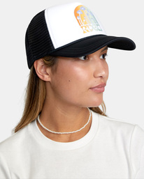 1 Unphased Trucker Hat Black WAHWWRUN RVCA