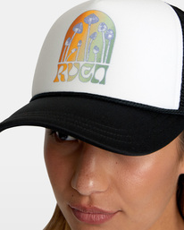 2 Unphased Trucker Hat Black WAHWWRUN RVCA