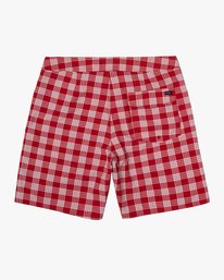 1 Evan Mock Palaka - Swim Shorts for Men Red X1BSRBRVS1 RVCA