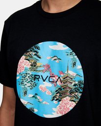 4 Motors - T-Shirt for Men Black X1SSRKRVS1 RVCA