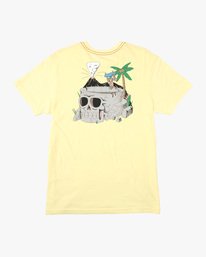 1 Luke Pelletier Skull Bowl - T-Shirt für Männer Grau X1SSRRRVS1 RVCA