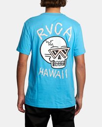 3 Luke Pelletier Skull Shred - T-Shirt for Men  X1SSRTRVS1 RVCA