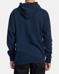 1 Big Rvca - Sudadera con Capucha para Hombre Azul Z1HORLRVF1 RVCA