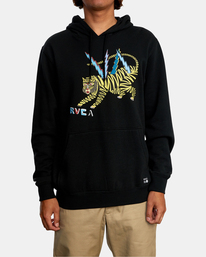 1 Matt Leines - Hoodie for Men Black Z1HORORVF1 RVCA
