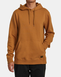 1 Recession Americana - Sweat à capuche pour Homme Marron Z1HORWRVF1 RVCA
