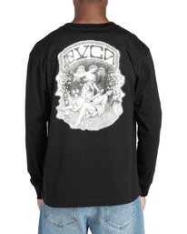 3 St Margret - Longsleeve für Männer  Z1LSRARVF1 RVCA