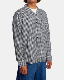 5 Beat Check - Shirt for Men Blue Z1SHRCRVF1 RVCA