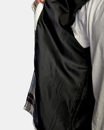 6 Flight Risk 2022 - Camiseta de franela para Hombre Blanco Z1SHRNRVF1 RVCA