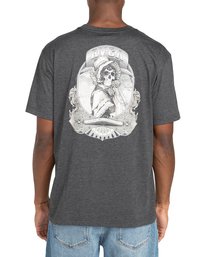 3 George Thompson Skull Bonnet - T-Shirt for Men Gray Z1SSRMRVF1 RVCA