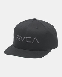 0 Rvca Twill - Cap für Jungen Schwarz Z2CPRBRVF1 RVCA