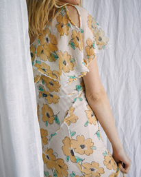 11 Camille Rowe Lolo - Midi Dress for Women Gray Z3DRRPRVF1 RVCA