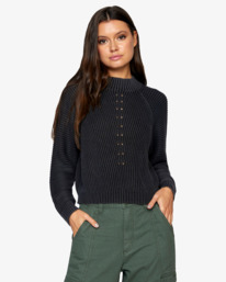 0 New Wave - Pullover für Frauen Weiss Z3JPRIRVF1 RVCA
