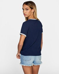 4 Clawed 2022 - T-Shirt for Women Blue Z3SSSFRVF1 RVCA