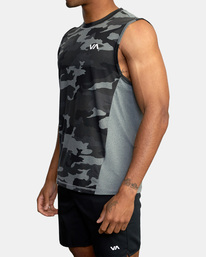4 Sport Vent 2022 - Sports Top for Men Green Z4KTMZRVF1 RVCA