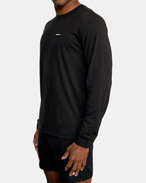 7 Icon - T-shirt manches longues pour Homme Noir Z4LSMARVF1 RVCA