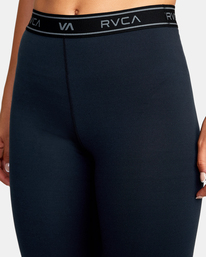 2 Base - Sport-Leggings für Frauen Schwarz Z4PTWBRVF1 RVCA