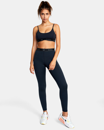 3 Base - Sport-Leggings für Frauen Schwarz Z4PTWBRVF1 RVCA