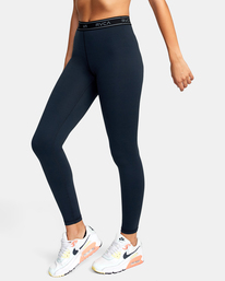 4 Base - Sport-Leggings für Frauen Schwarz Z4PTWBRVF1 RVCA