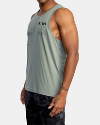 3 Pix Bar - Tank for Men Green Z4SGDARVF1 RVCA