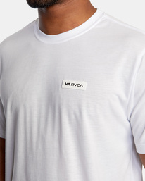 4 Icon - T-shirt pour Homme Blanc Z4SSMARVF1 RVCA