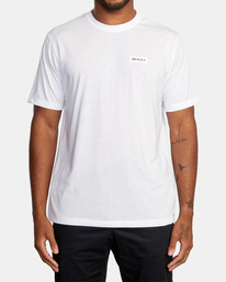 2 Icon - T-shirt pour Homme Blanc Z4SSMARVF1 RVCA