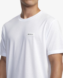 10 Icon - T-shirt pour Homme Blanc Z4SSMARVF1 RVCA