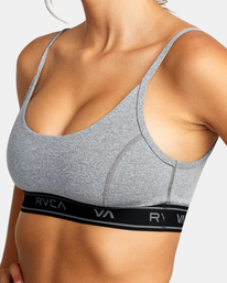 5 Base 2022 - Brassière de sport pour Femme Gris Z4UNWBRVF1 RVCA