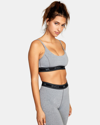 4 Base 2022 - Brassière de sport pour Femme Gris Z4UNWBRVF1 RVCA