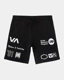 0 VA Sport IV - Trainingsanzug Shorts für Männer Schwarz Z4WKDBRVF1 RVCA