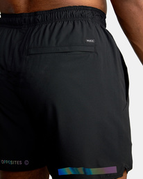 13 Yogger 15" - Performance Shorts for Men Black Z4WKDCRVF1 RVCA