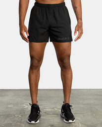 2 Yogger 15" - Performance Shorts for Men Black Z4WKDCRVF1 RVCA