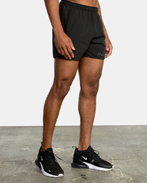 6 Yogger 15" - Performance Shorts for Men Black Z4WKDCRVF1 RVCA