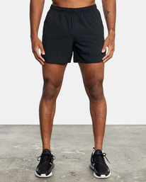 2 Yogger 15" - Performance Shorts for Men Black Z4WKMBRVF1 RVCA