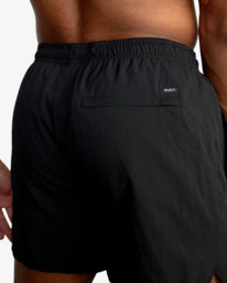 9 Yogger 15" - Performance Shorts for Men Black Z4WKMBRVF1 RVCA