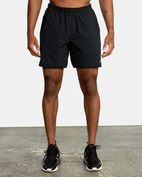 2 Yogger Stretch - Short à taille élastique pour Homme  Z4WKMGRVF1 RVCA