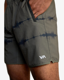 0 Yogger Stretch - Shorts mit elastischem Bund für Männer Grün Z4WKMGRVF1 RVCA