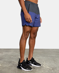 6 Yogger Stretch - Short à taille élastique pour Homme Noir Z4WKMGRVF1 RVCA
